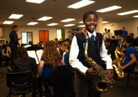Newton's Grove School Music Sax
